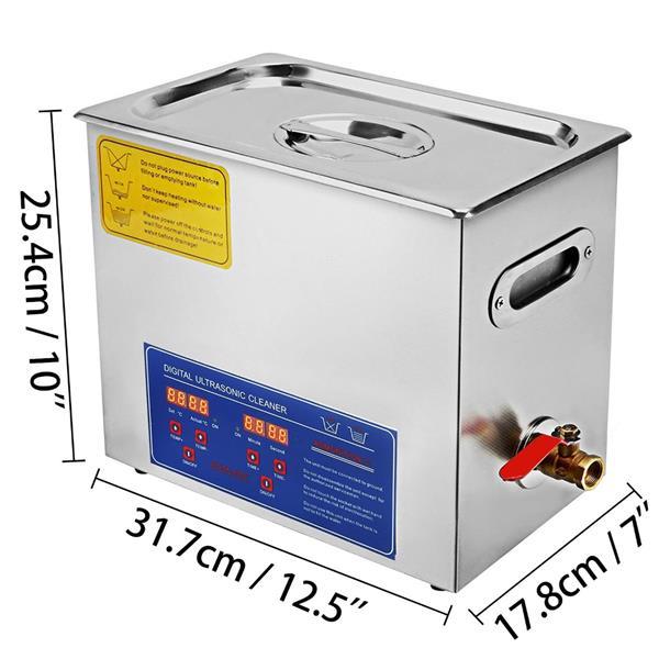 Grote foto ultrasoon reiniger 6 liter doe het zelf en verbouw gereedschappen en machines
