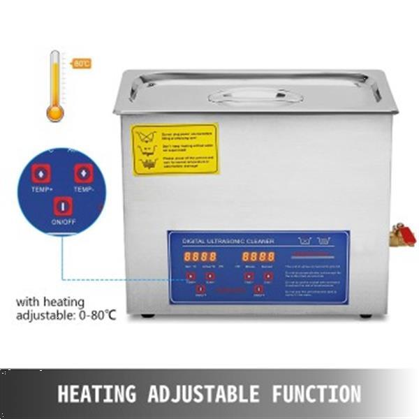 Grote foto ultrasoon reiniger 6 liter doe het zelf en verbouw gereedschappen en machines