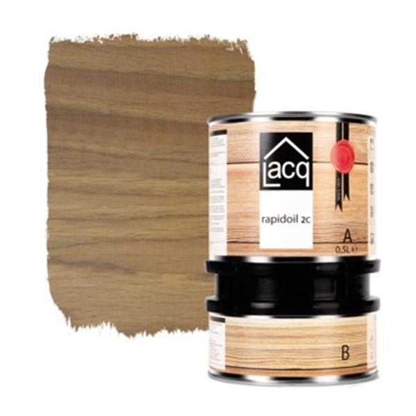 Grote foto lacq rapid oil 2c 1l grey doe het zelf en verbouw verven en sierpleisters