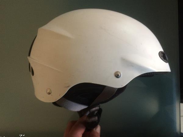 Grote foto skihelm snowboardhelm pro tec wit maat 52 54 sport en fitness ski n en langlaufen