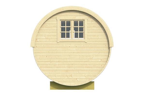 Grote foto camping barrel 215x330 cm tuin en terras tuinhuisjes en blokhutten