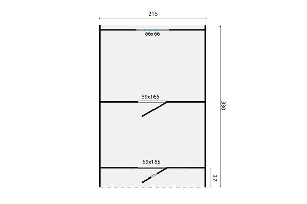 Grote foto camping barrel 215x330 cm tuin en terras tuinhuisjes en blokhutten