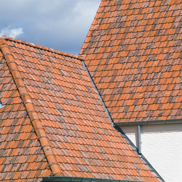 Grote foto stormpan pottelberg 44 oud latem rood doe het zelf en verbouw dakpannen