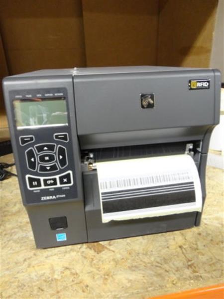 Grote foto zebra zt420 thermal transfer label printer 200dpi netwer computers en software printers