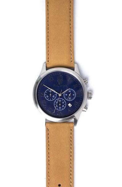 Grote foto polshorloge black gold san crist bal horloge azul kleding dames horloges