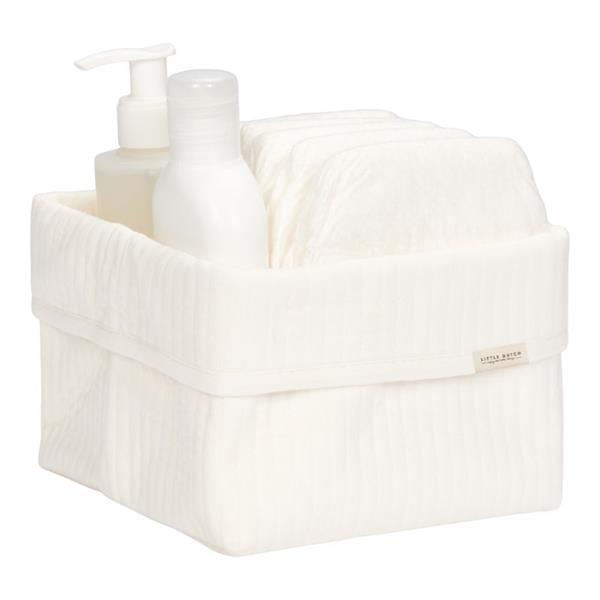 Grote foto little dutch commodemandje pure soft white kinderen en baby complete kinderkamers