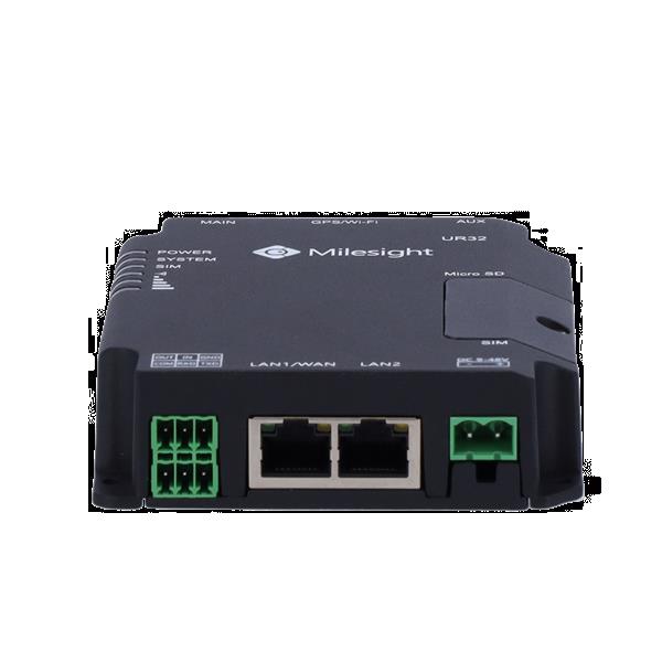 Grote foto milesight ur32 industri le 4g router met wifi rs232 rs485 computers en software netwerkkaarten routers en switches
