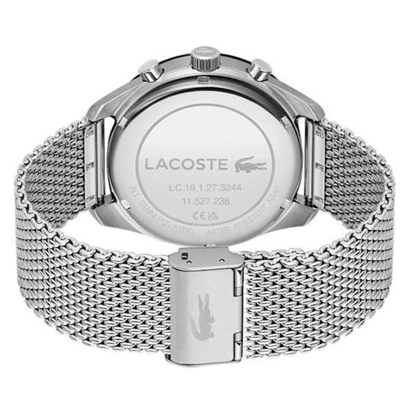 Grote foto zilverkleurige boston heren horloge met milanese band van la kleding dames horloges