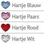 Grote foto zilveren moeder kind hanger met hartvormige steen kleding dames sieraden