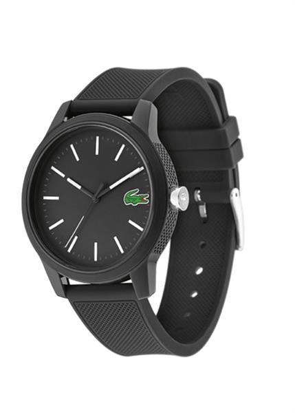 Grote foto lacoste zwart heren horloge met zwarte horlogeband kleding dames horloges