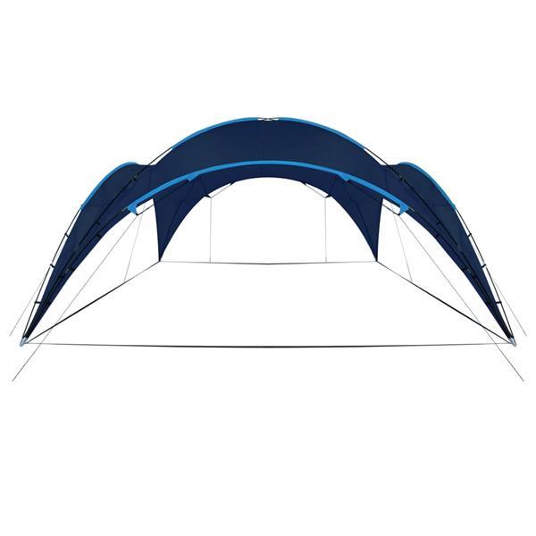 Grote foto vidaxl arceau de tente de r ception 450x450x265 cm bleu fonc tuin en terras overige tuin en terras