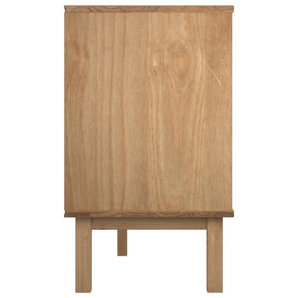 Grote foto vidaxl commode otta 113 5x39 5x73 cm bois de pin massif kinderen en baby complete kinderkamers