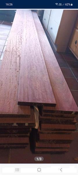 Grote foto 23x purple heart hardhout topkwaliteit doe het zelf en verbouw hout en planken