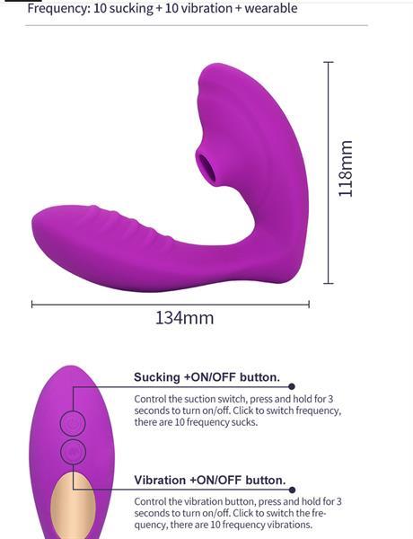 Grote foto twee in een sucking vibration vibrator 01 b erotiek vibrators