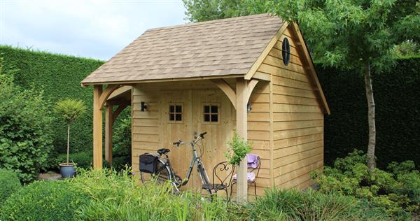 Grote foto landelijk tuinhuis lodge in diverse maten tuin en terras tuinhuisjes en blokhutten