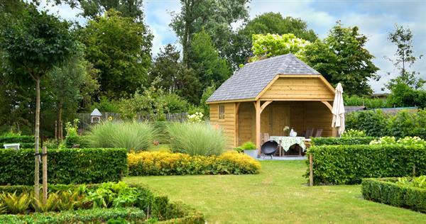 Grote foto landelijk tuinhuis croft in diverse maten tuin en terras tuinhuisjes en blokhutten