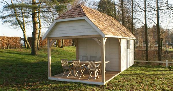 Grote foto landelijk tuinhuis croft in diverse maten tuin en terras tuinhuisjes en blokhutten