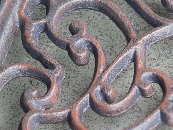 Grote foto set van twee schap dragers gietijzer wanddecoratie dieren en toebehoren hokken en kooien