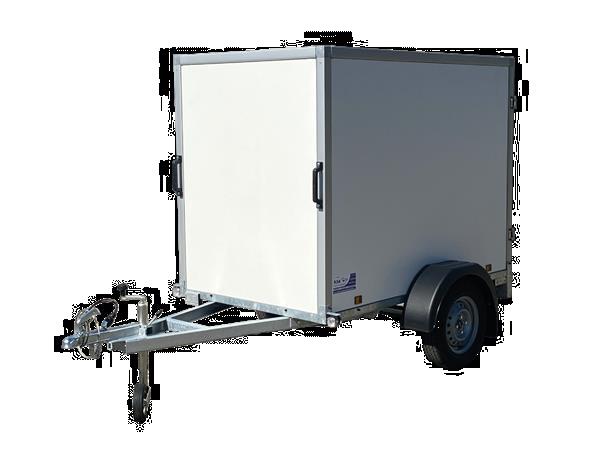 Grote foto power trailer ps gesloten200 x 100 x 125 750 kgongeremd ges auto diversen aanhangers