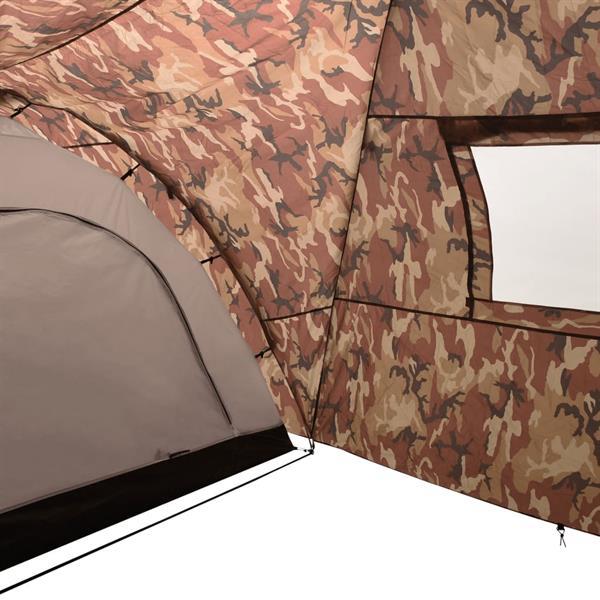 Grote foto vidaxl tente igloo de camping 650x240x190 cm 8 personnes cam caravans en kamperen tenten