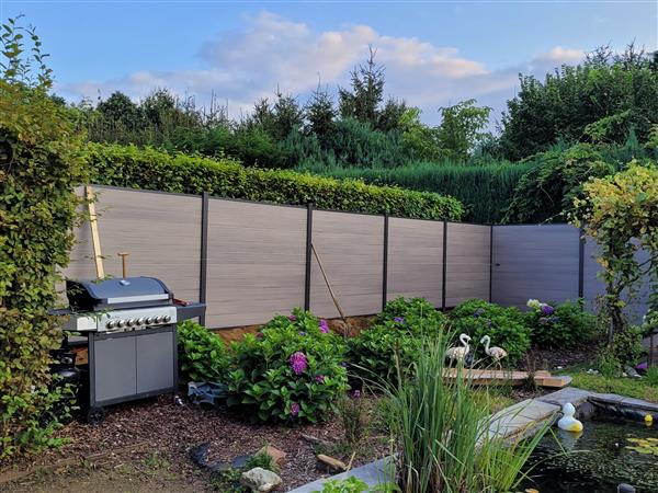 Grote foto mooiste composiet schuttingen laagste prijs tuin en terras hekken en schuttingen