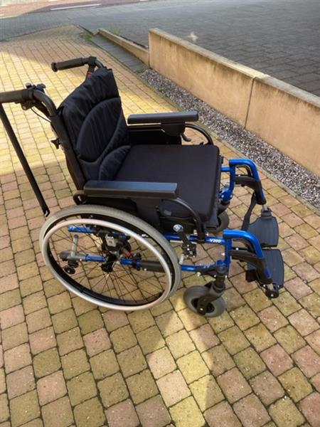 Grote foto rolstoel met duwhulp motor beauty en gezondheid rolstoelen