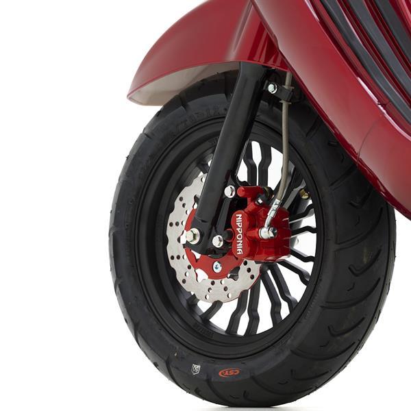 Grote foto nipponia e legance elektrische scooter rood bij central s motoren overige merken