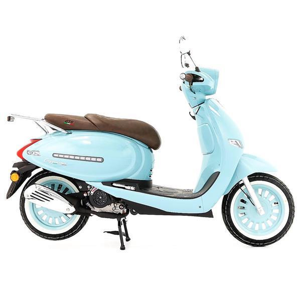 Grote foto gts cappucino azzurro bij central scooters kopen 2398 00 motoren overige merken