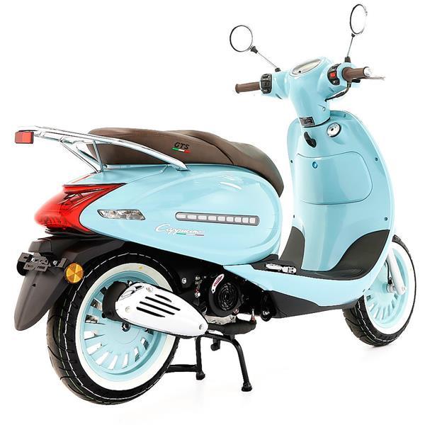 Grote foto gts cappucino azzurro bij central scooters kopen 2398 00 motoren overige merken