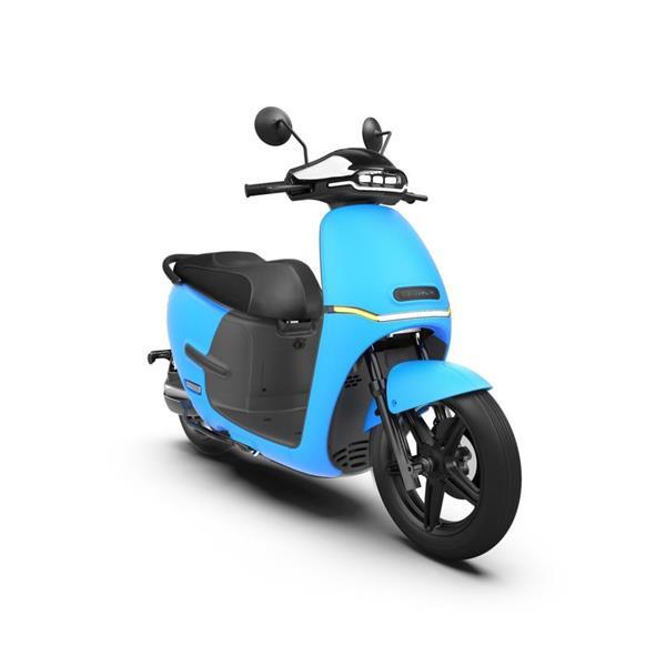 Grote foto horwin ek1 36ah elektrische scooter blauw bij central scoo motoren overige merken