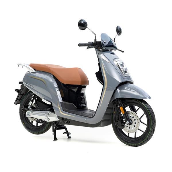 Grote foto nipponia e viball 2s 58ah elektrische scooter grijs bij ce motoren overige merken