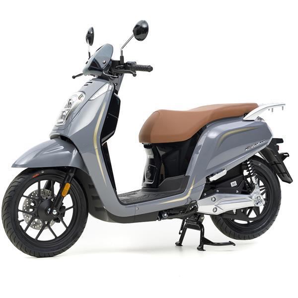 Grote foto nipponia e viball 2s 58ah elektrische scooter grijs bij ce motoren overige merken