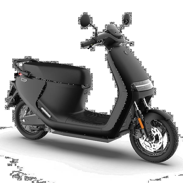 Grote foto segway e110se escooter elektrische scooter jet mat black motoren overige merken