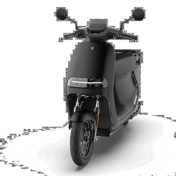 Grote foto segway e110se escooter elektrische scooter jet mat black motoren overige merken