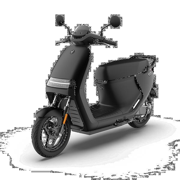 Grote foto segway e110se escooter elektrische scooter jet mat black motoren overige merken