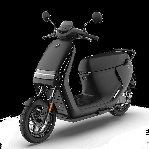 Grote foto segway e110se escooter elektrische scooter jet mat black motoren overige merken