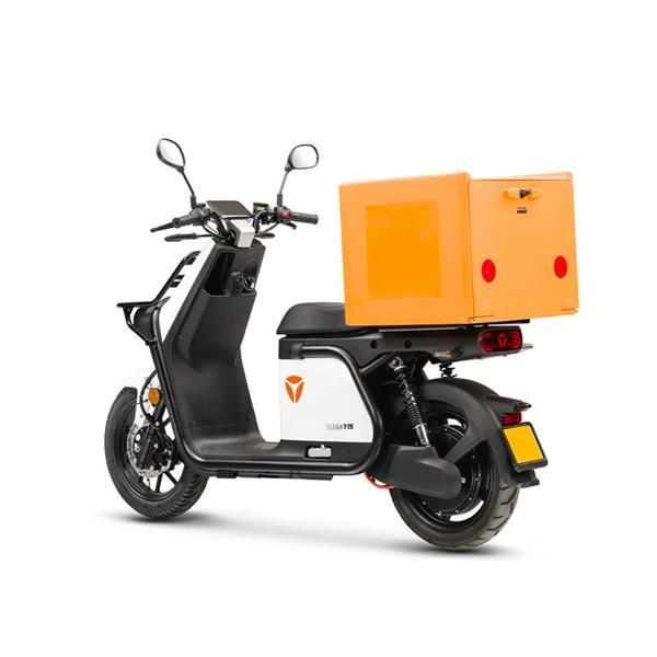Grote foto yadea y1s delivery elektrische scooter wit bij central sco motoren overige merken