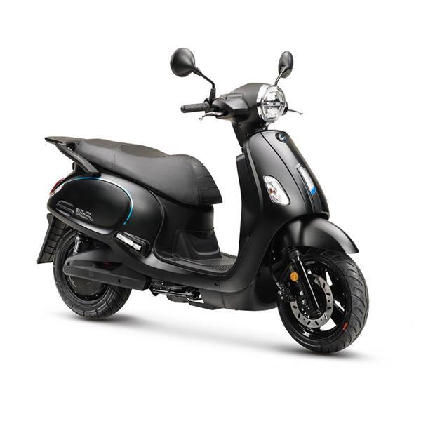 Grote foto sym e fiddle iv elektrische scooter matt black bij central motoren overige merken