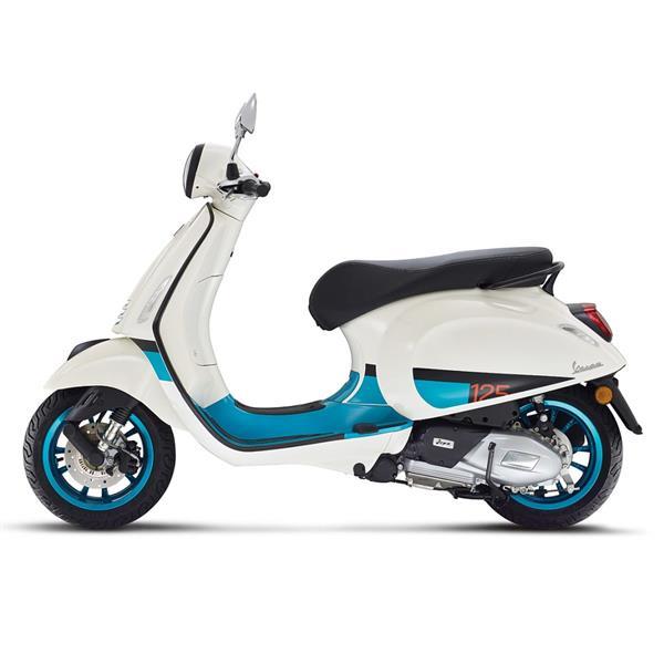 Grote foto vespa primavera color vibe 125 bianco color vibe bij centr motoren overige merken