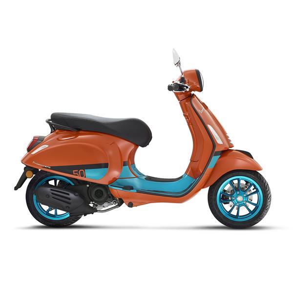 Grote foto vespa primavera color vibe arancio color vibe bij central motoren overige merken