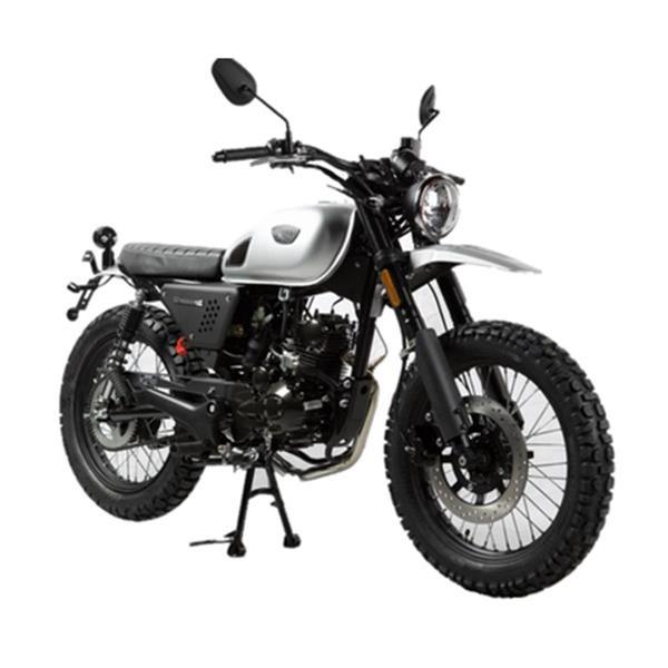 Grote foto hanway scrambler silver bij central scooters kopen 2799 0 motoren overige merken