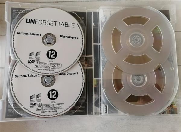 Grote foto dvd box unforgettable seizoen 1 nieuw cd en dvd thrillers en misdaad
