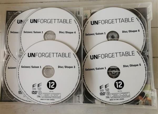 Grote foto dvd box unforgettable seizoen 1 nieuw cd en dvd thrillers en misdaad