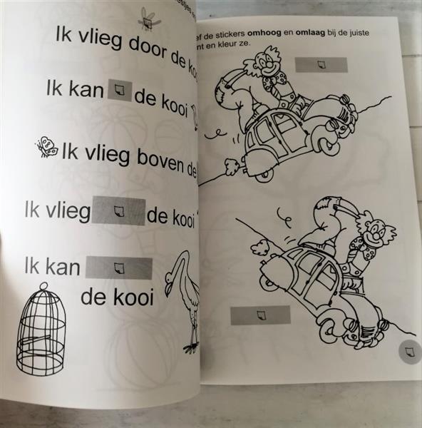 Grote foto stickerpret ik speel en leer boek 4 5 jaar boeken jeugd onder 10 jaar