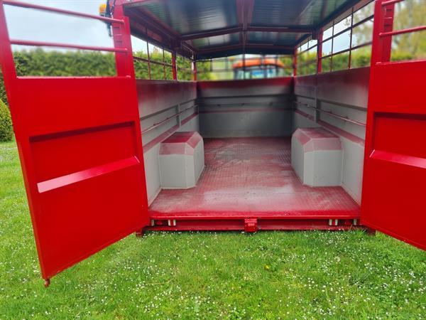 Grote foto veewagen dieren wagen dra 520 agrarisch aanhangwagens