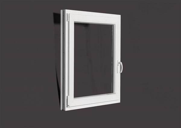 Grote foto vensters draaikiep ramen pvc raam b90x h110 cm doe het zelf en verbouw kozijnen en schuifpuien