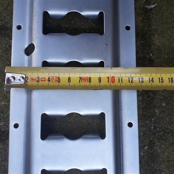 Grote foto bevestigingsrail doe het zelf en verbouw ijzerwaren en bevestigingsmiddelen