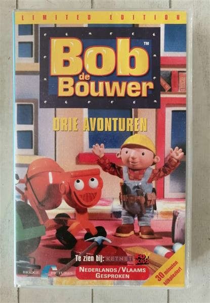 Grote foto 5 bob de bouwer vhs films perfecte staat cd en dvd kinderen en jeugd