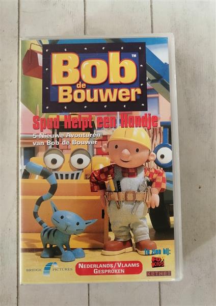 Grote foto 5 bob de bouwer vhs films perfecte staat cd en dvd kinderen en jeugd