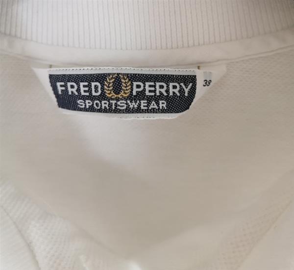 Grote foto vintage witte polo van fred perry 38 nieuw kleding dames tops